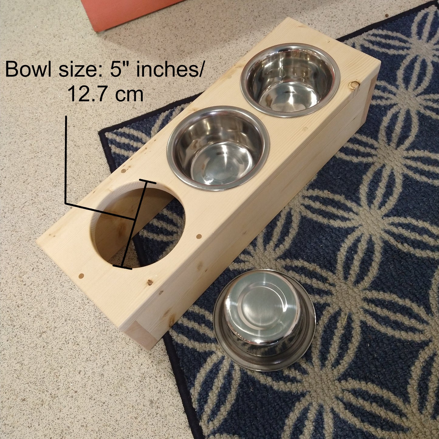 Side Bowls for Large Hay Feeder